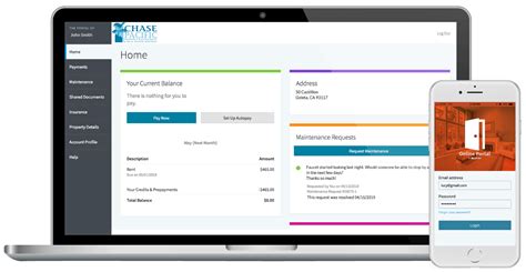 pcf management tenant portal.